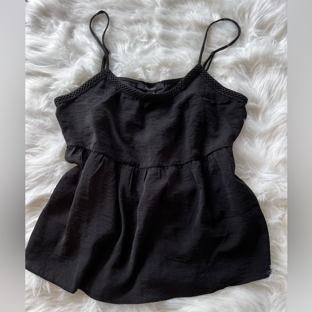 Forever 21 Black Tank